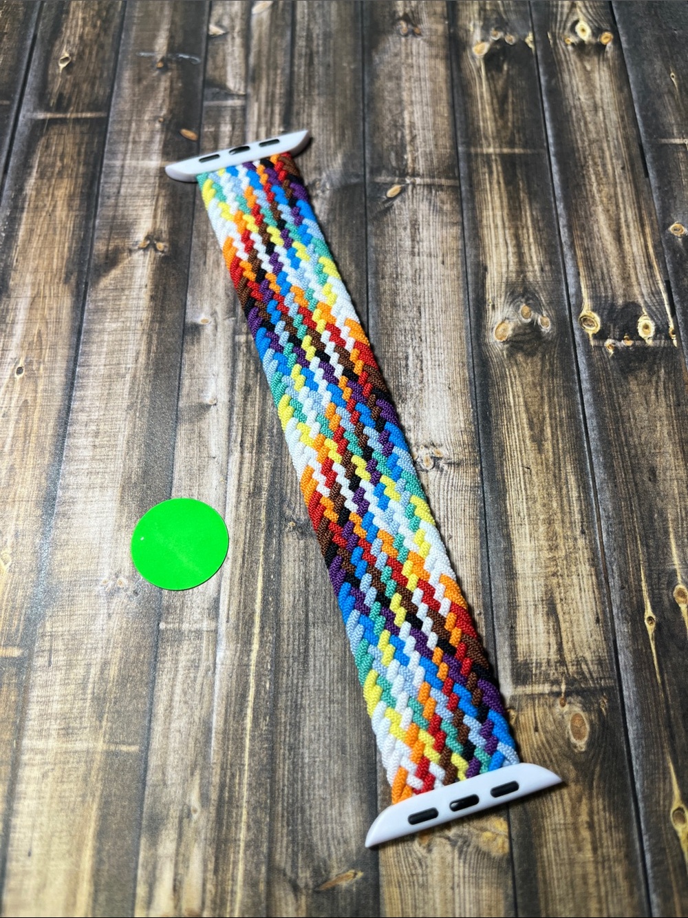 5for$10 Braided 42mm/44mm/ 45mm/49mm Small Apple Watchbands Strechband Rainbow